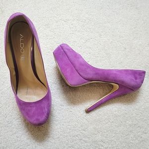 Purple heels